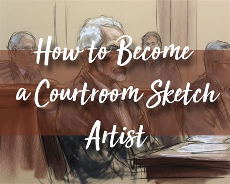 how to become a courtroom sketch artist and the importance of storytelling in legal representation